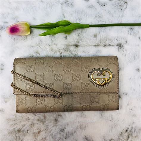 gucci waley on a chain for sale|farfetch Gucci wallet.